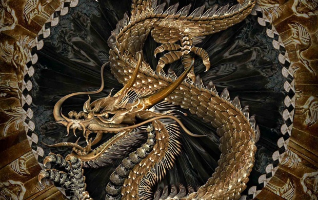 3D Chinese Dragon
