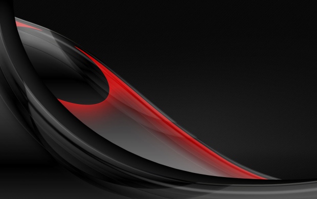 Abstract Black Red