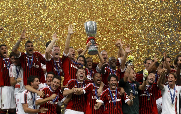 AC Milan Win Super Coppa Italia