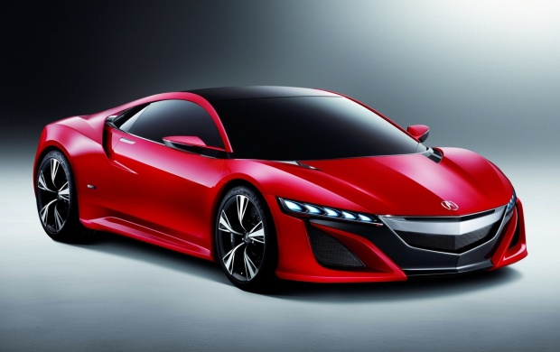 Acura NSX Concept Looks Stunning In Red