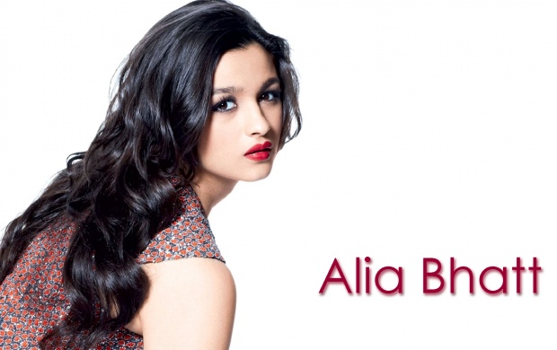 Alia Bhatt Red Lips