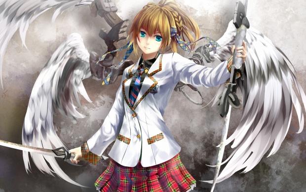 Anime Angel With Sword