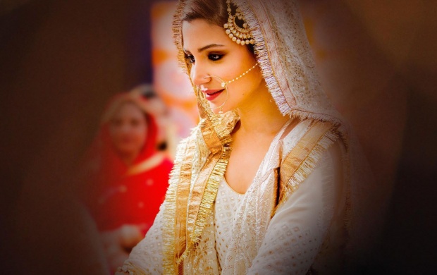 Anushka Sharma In Wedding Dress