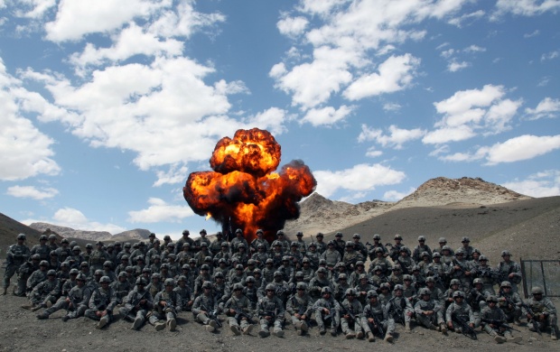 Army Explosion In Afghanistan