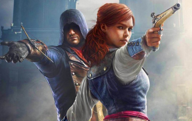 Arno And Elise Assassin's Creed Unity Art