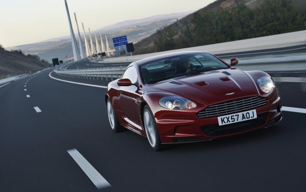Aston Martin DBS Infa Red On Road