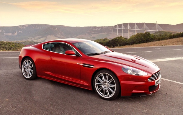 Aston Martin DBS Red
