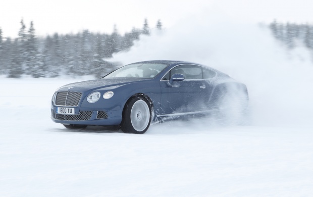 Bentley Continental GT On The Silver Land