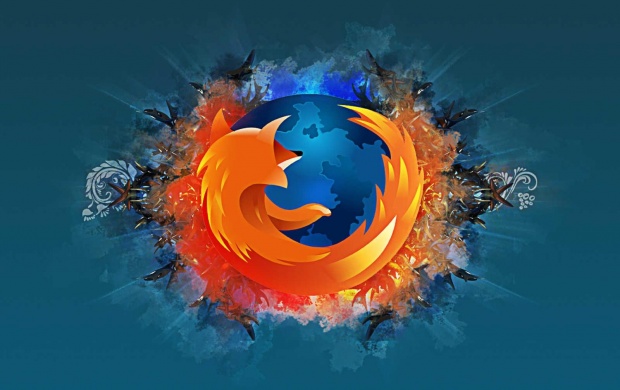 Blue Abstract Firefox