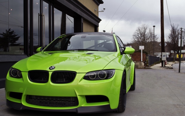 BMW M3 E92 Green