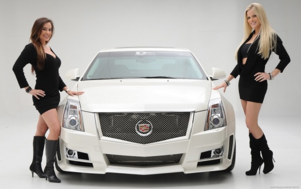 Cadillac CTS With Girls