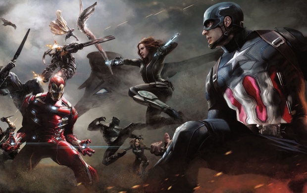 Captain America Civil War Art