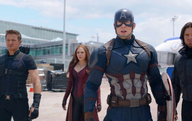 Captain America Civil War Captain America Team