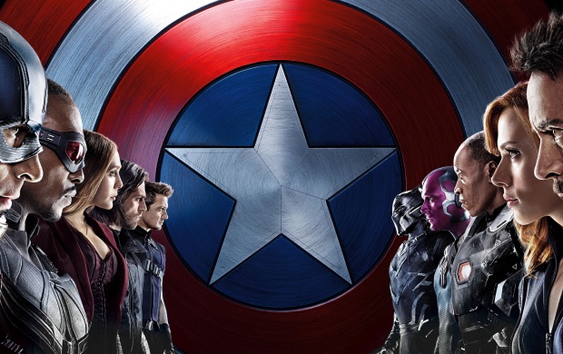 Captain America Civil War Two Superhero Team
