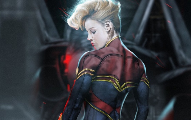 Captain Marvel In Brie Larson First Look
