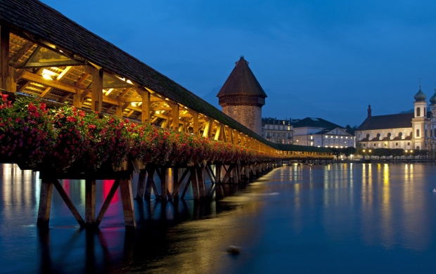 Chapel Bridge Lucerne Switzerland