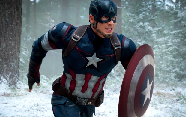 Chris Evans As Captain America Avengers 2