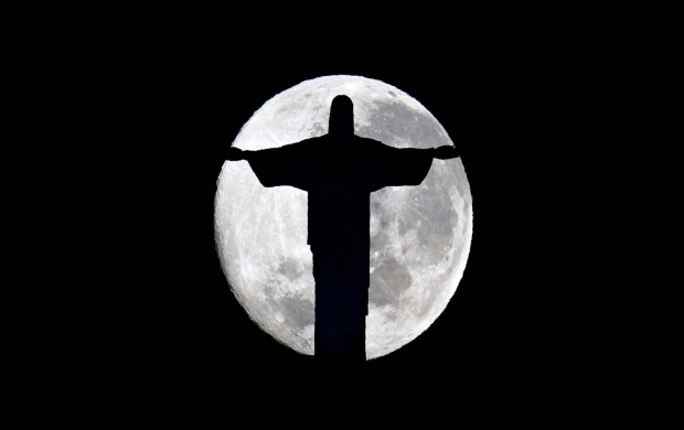 Christ The Redeemer Moon