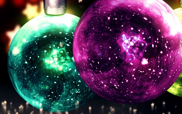 Christmas Balls And Star