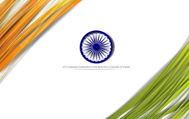 Color On Indian Independence Day