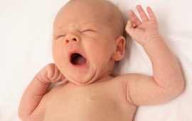 Cute Baby Yawning (click to view)