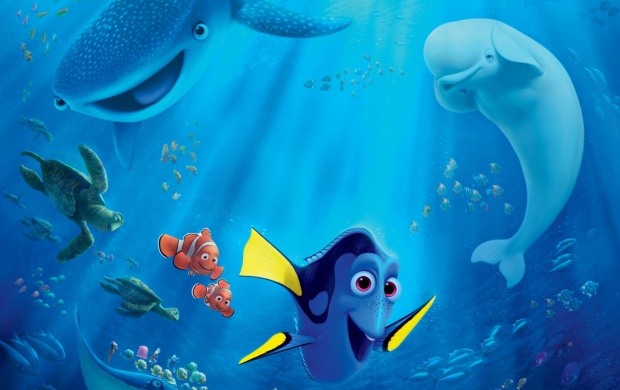 Cute Fish Finding Dory Poster