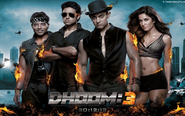 Dhoom 3 New Banner
