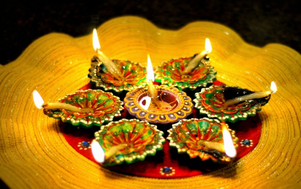 Diwali Light Diyas
