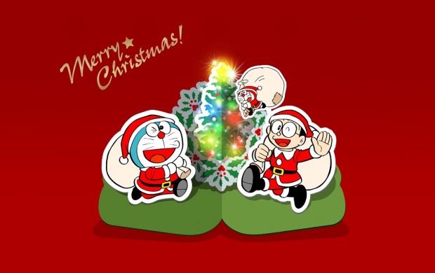 Christmas Doraemon Decore Source Gambar