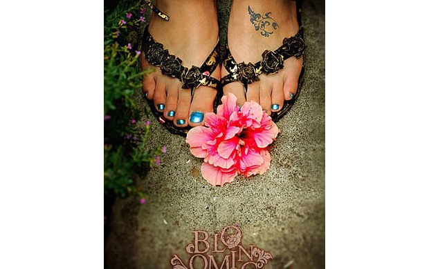 Feet And Flowers