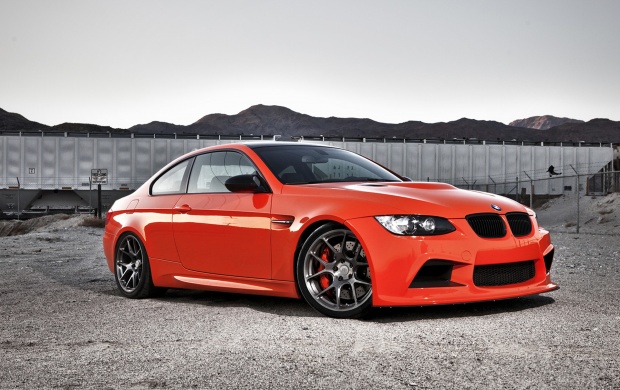 Fire Orange BMW M3