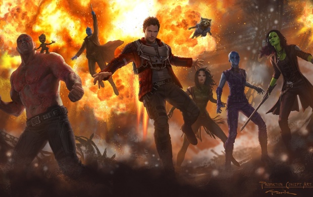 First Guardians Of The Galaxy Vol 2 Concept Art