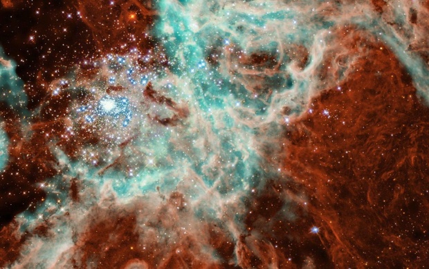 Hubbel Galaxy Space