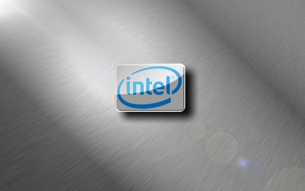 Intel Brushed Metal Chrome