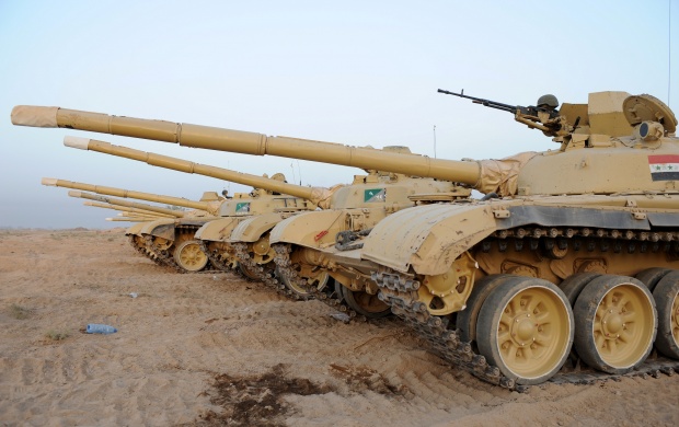 Iraqi T-72 Tanks