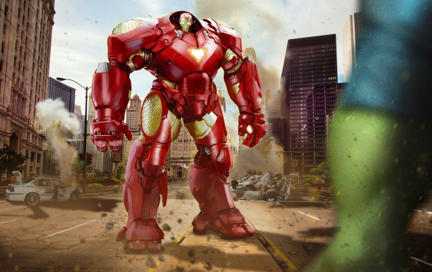 Iron Man And Hulk Avengers Age Of Ultron