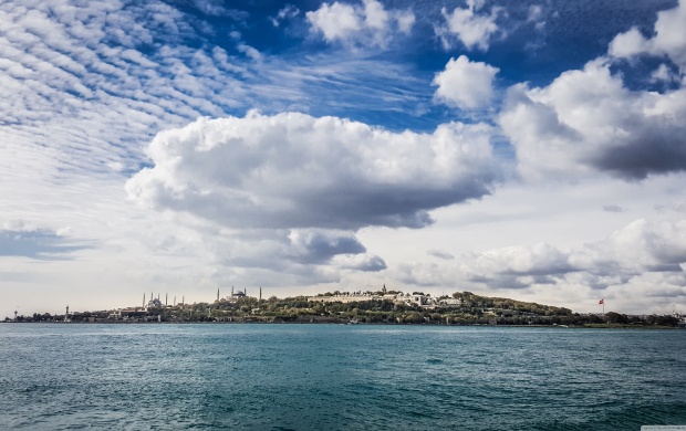 Istanbul Seen From the Sea