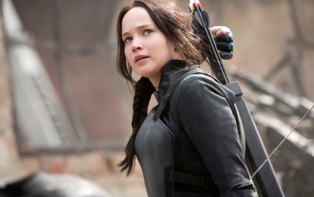 Jennifer Lawrence As Katniss Everdeen
