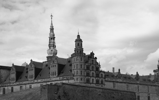 Kronborg Castle In Denmark