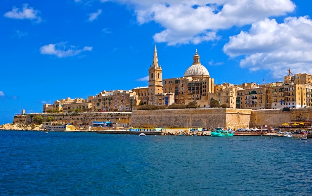 Malta Coast Sea Mellieha Cities