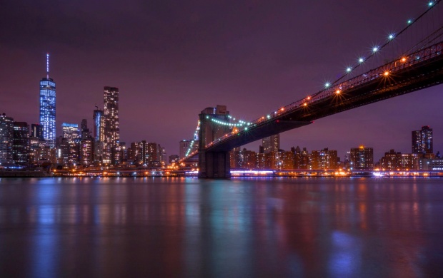 Manhattan Taken From Brooklyn Bridge Park