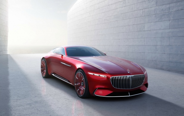Mercedes-Benz Vision Maybach 6 Concept Front View