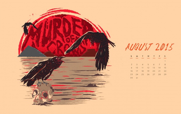 Murder Of Crows August 2015