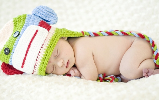 New Born Infants Cap