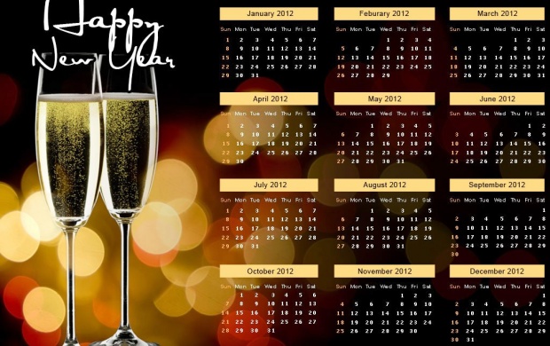 New Year Calendar 2012