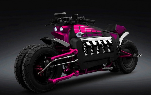 Pink Dodge Tomahawk Bike