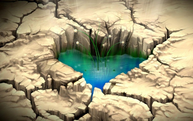 Pond Heart
