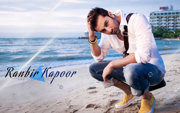 Ranbir Kapoor At Beach