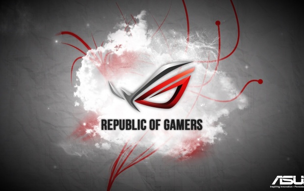 Red Asus Republic Of Gamers