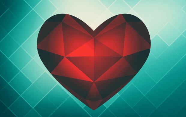Red Heart Triangle
